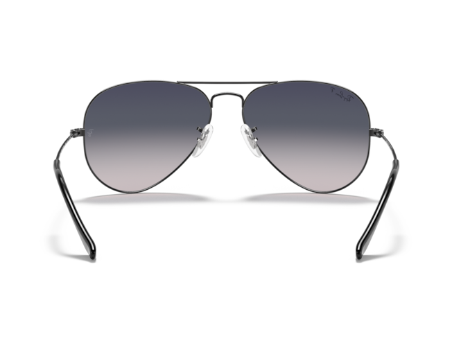 P&auml;ikeseprillid Ray-Ban Aviator Large Metal Gunmetal Blue/Grey XXL