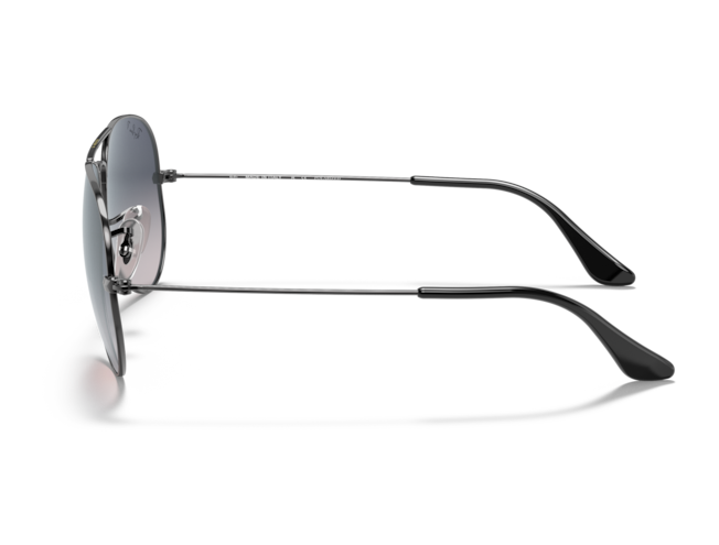 P&auml;ikeseprillid Ray-Ban Aviator Large Metal Gunmetal Blue/Grey M