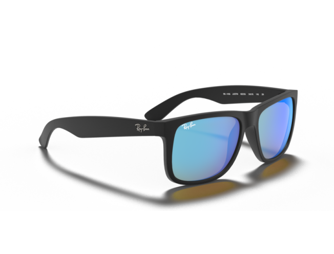 P&auml;ikeseprillid Ray-Ban Justin Black Blue Mirror S
