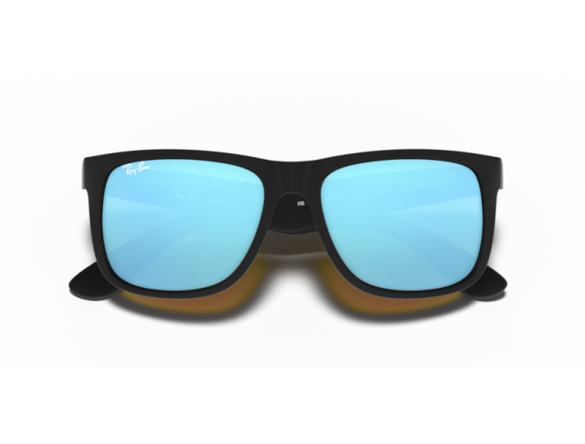 P&auml;ikeseprillid Ray-Ban Justin Black Blue Mirror S