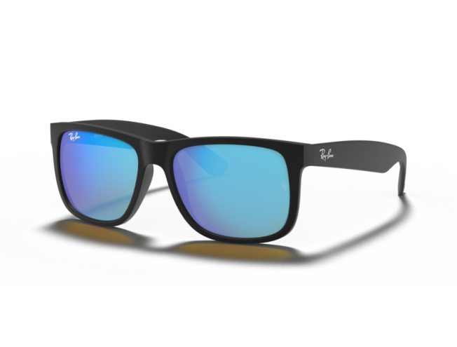 P&auml;ikeseprillid Ray-Ban Justin Black Blue Mirror S