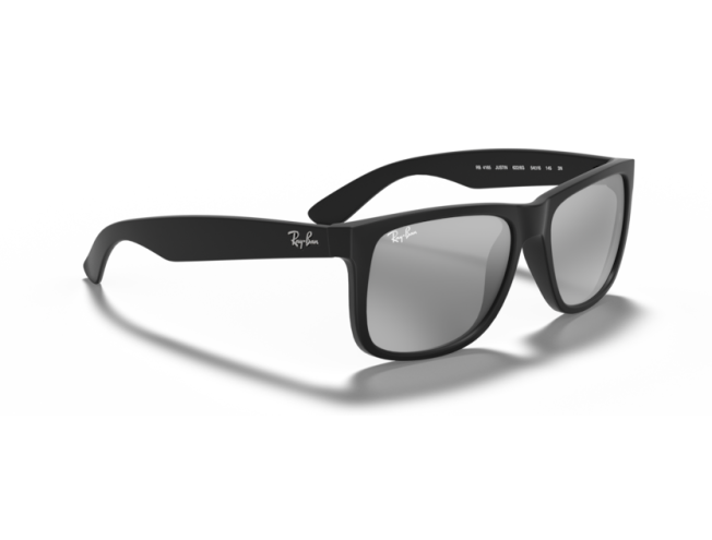 P&auml;ikeseprillid Ray-Ban Justin Black Grey Mirror Silver S