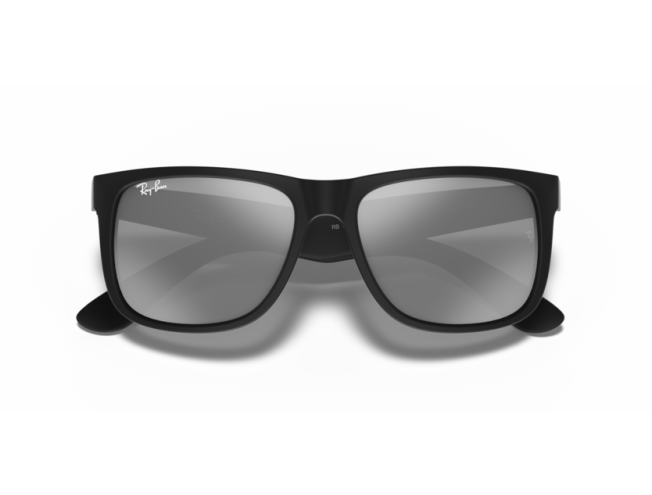 P&auml;ikeseprillid Ray-Ban Justin Black Grey Mirror Silver S