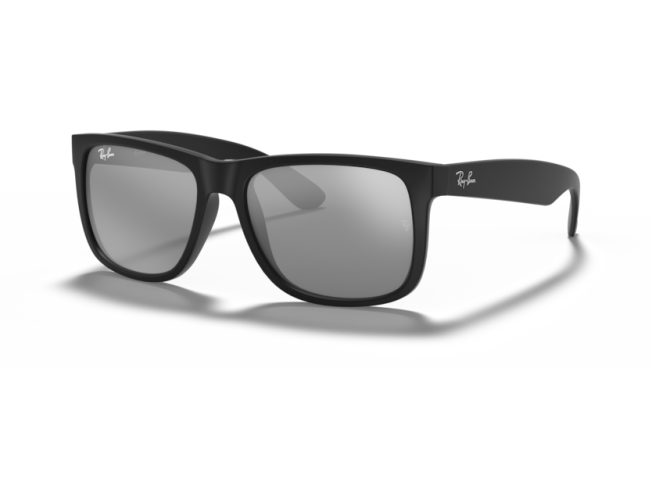 P&auml;ikeseprillid Ray-Ban Justin Black Grey Mirror Silver S