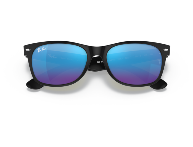 P&auml;ikeseprillid Ray-Ban New Wayfarer Black Blue Flash M