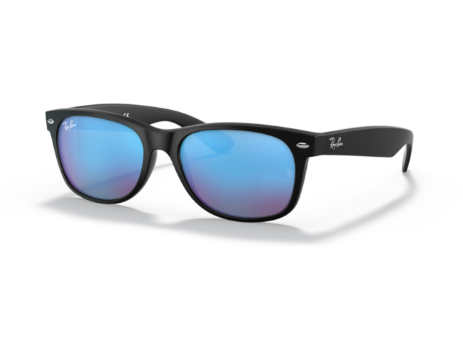 P&auml;ikeseprillid Ray-Ban New Wayfarer Black Blue Flash M