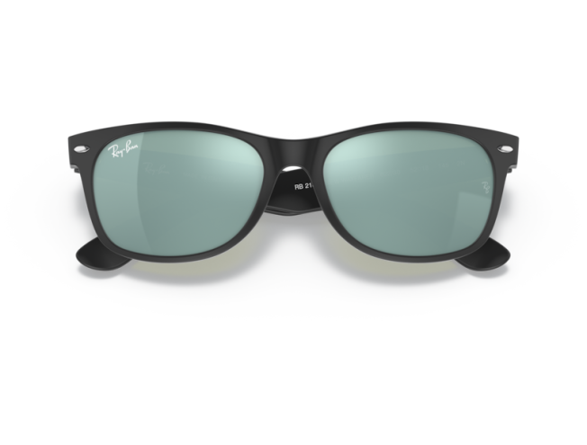 P&auml;ikeseprillid Ray-Ban New Wayfarer Black Silver Flash M