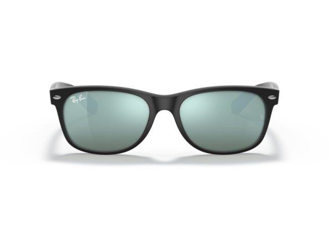 P&auml;ikeseprillid Ray-Ban New Wayfarer Black Silver Flash M