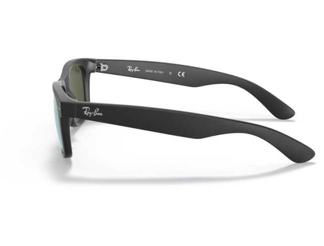 P&auml;ikeseprillid Ray-Ban New Wayfarer Black Silver Flash M
