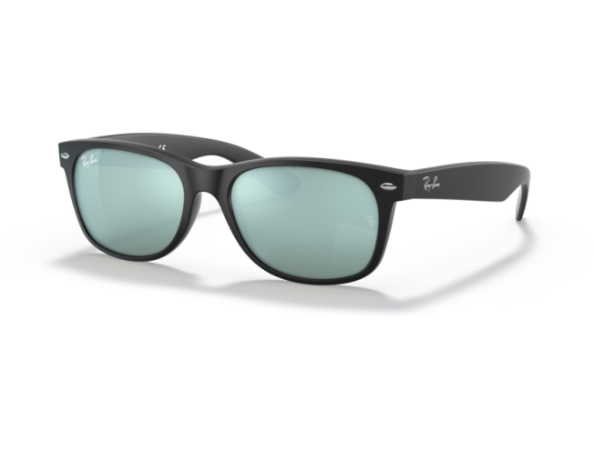 P&auml;ikeseprillid Ray-Ban New Wayfarer Black Silver Flash M