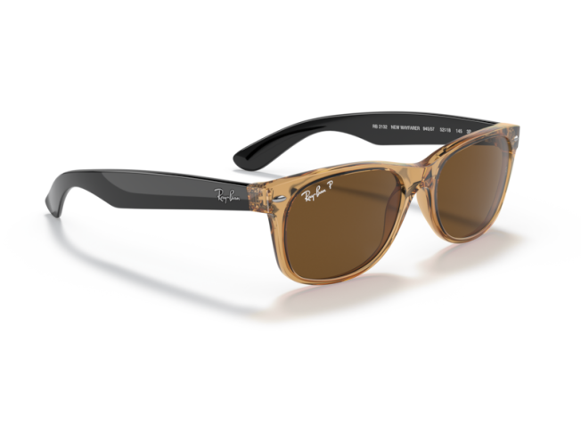 P&auml;ikeseprillid Ray-Ban New Wayfarer Honey Brown M