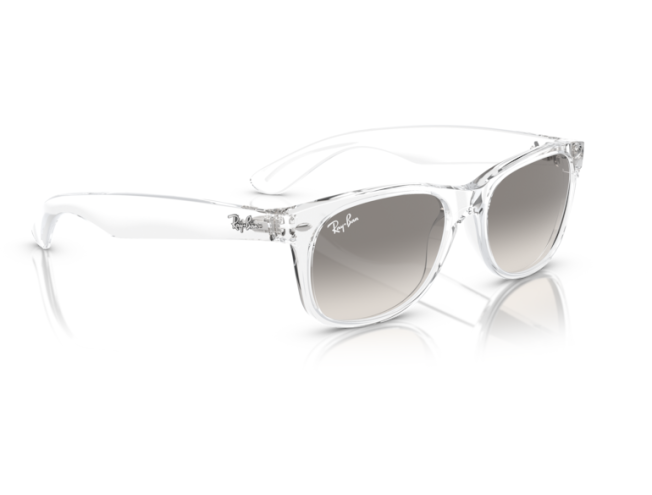 P&auml;ikeseprillid Ray-Ban New Wayfarer Transparent Clear Grey M