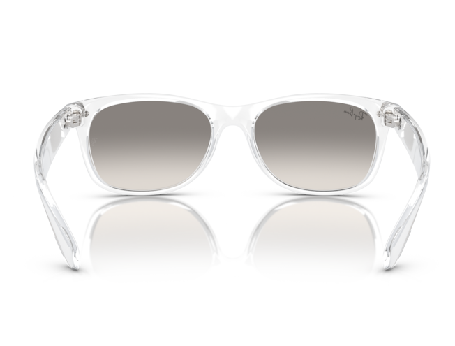 P&auml;ikeseprillid Ray-Ban New Wayfarer Transparent Clear Grey M