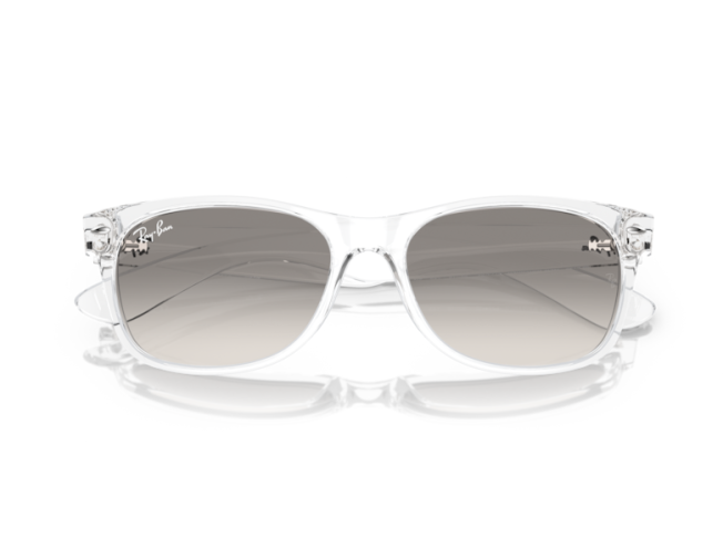 P&auml;ikeseprillid Ray-Ban New Wayfarer Transparent Clear Grey M