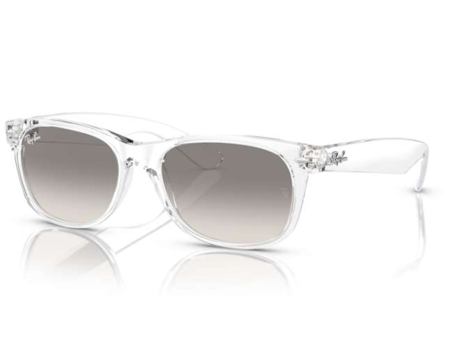 P&auml;ikeseprillid Ray-Ban New Wayfarer Transparent Clear Grey M