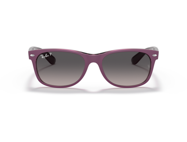 P&auml;ikeseprillid Ray-Ban New Wayfarer Violet on Transparent Violet Grey M