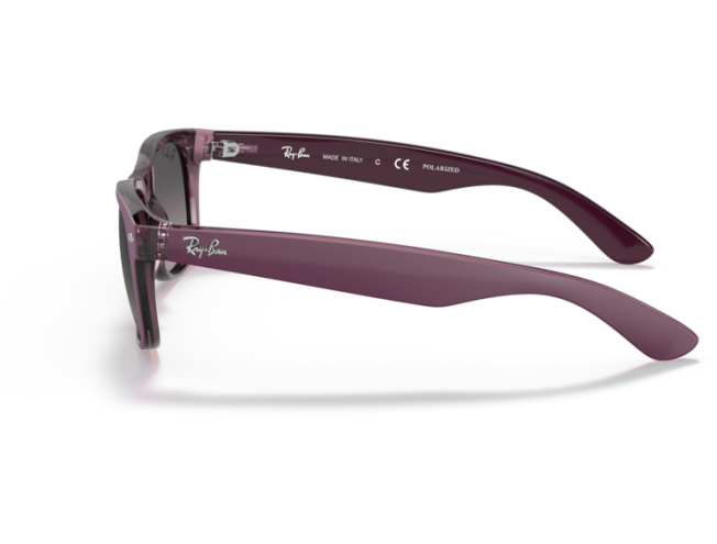 P&auml;ikeseprillid Ray-Ban New Wayfarer Violet on Transparent Violet Grey M