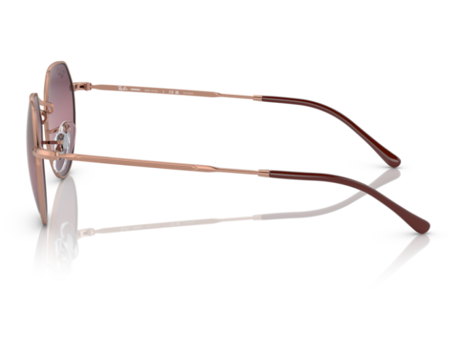 P&auml;ikeseprillid Ray-Ban Jack Rose Gold Gold/Red L