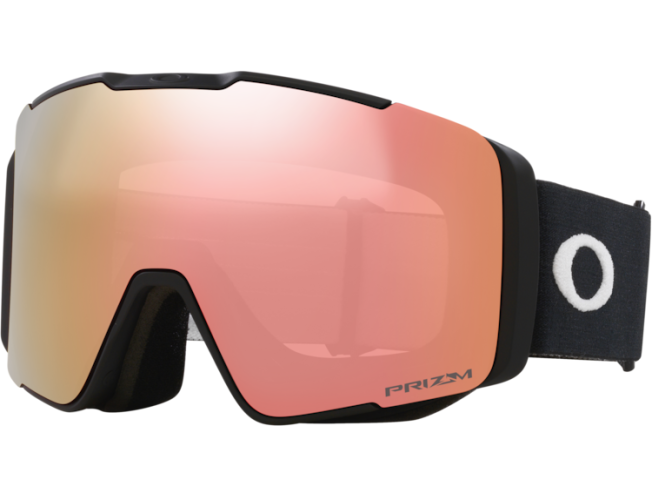 M&auml;eprillid OAKLEY Line Miner Pro M Matte Black Prizm Snow Rose Gold Iridium + Prizm Iced