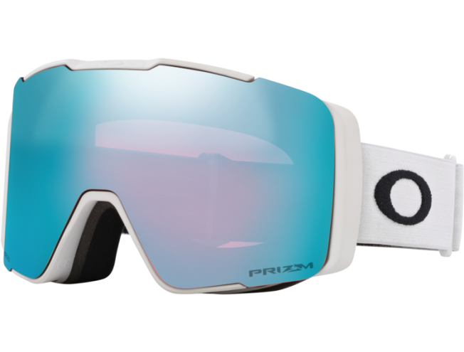M&auml;eprillid OAKLEY Line Miner Pro L Matte White Prizm Snow Sapphire Iridium + Prizm Iced