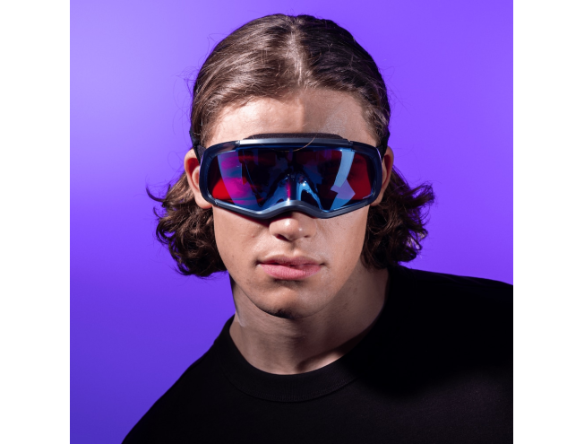 P&auml;ikeseprillid OAKLEY Flex Scape Matte Grey Smoke Prizm Snow Sapphire