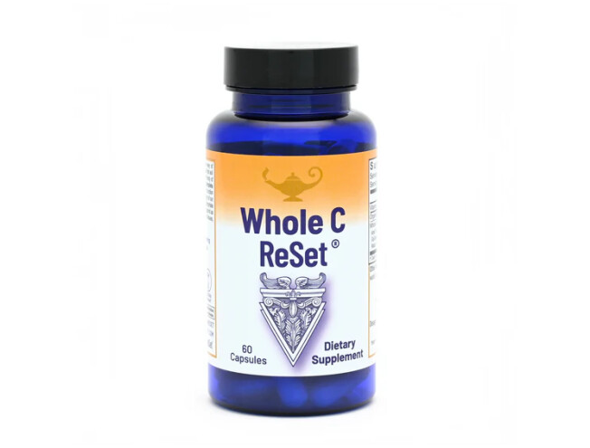 Whole C Reset, 60 kapslit (toidulisand loodusliku C-vitamiiniga)