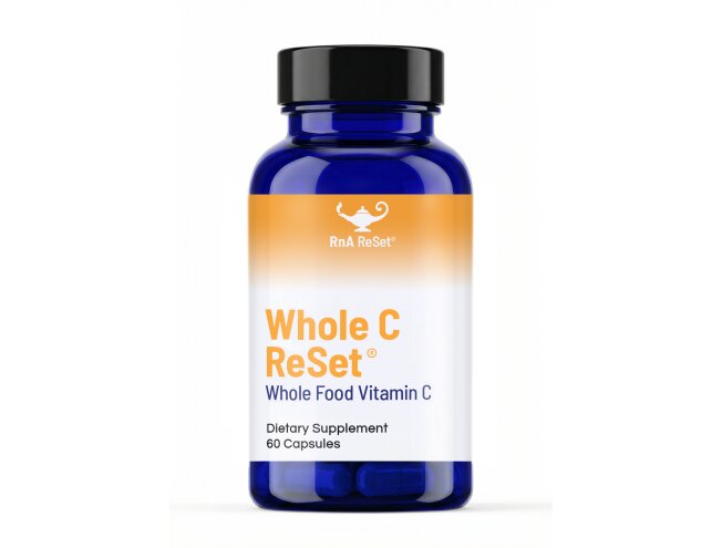 Whole C Reset, 60 kapslit (toidulisand loodusliku C-vitamiiniga)