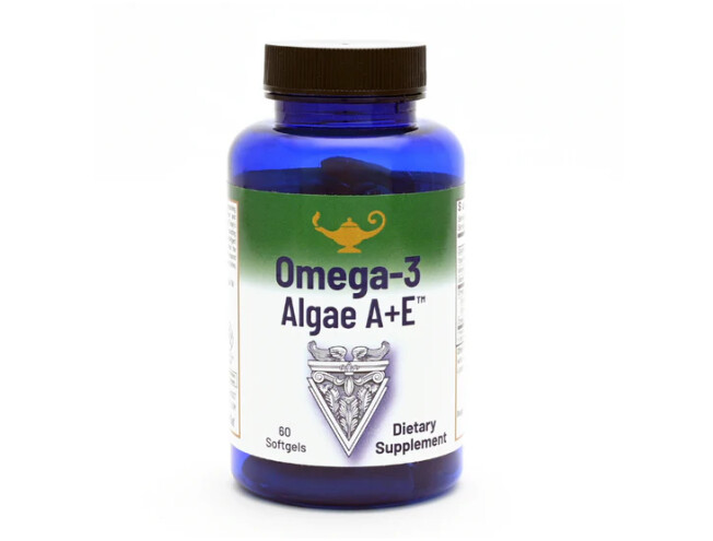 Omega 3 Algae A+E, 60 kapslit