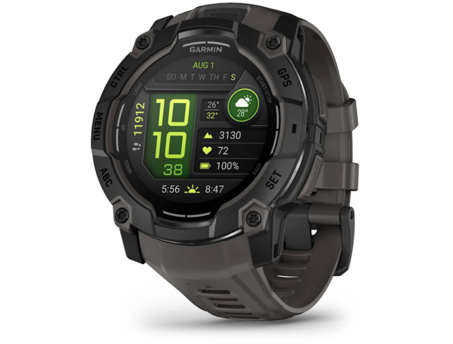 Seikluskell Garmin Instinct 3 50mm AMOLED Must