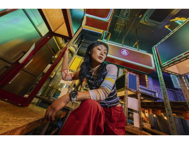 Seikluskell Garmin Instinct 3 50mm AMOLED Must