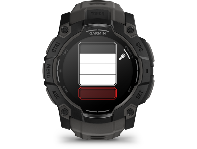 Seikluskell Garmin Instinct 3 50mm AMOLED Must