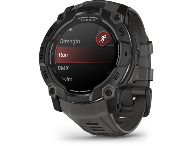 Seikluskell Garmin Instinct 3 50mm AMOLED Must
