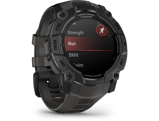Seikluskell Garmin Instinct 3 50mm AMOLED Must