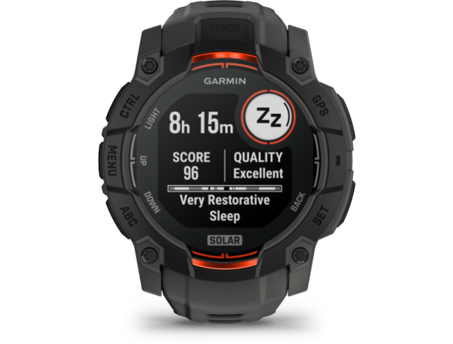 Seikluskell Garmin Instinct 3 50mm Solar Must