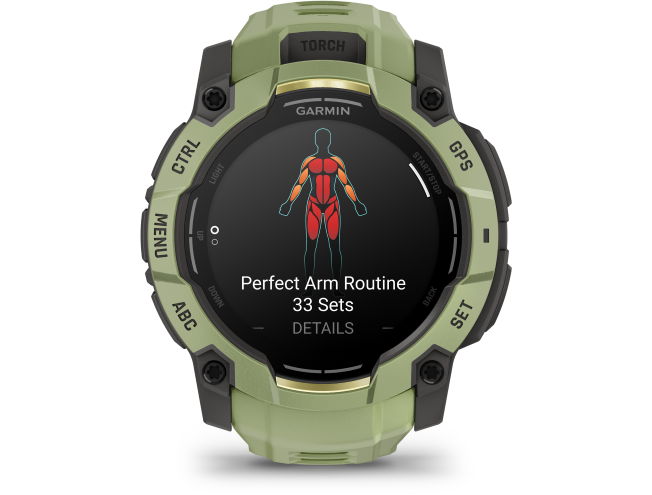 Seikluskell Garmin Instinct 3 50mm AMOLED Fern Green with Fern Green Band