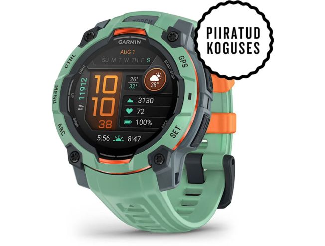 Seikluskell Garmin Instinct 3 45mm AMOLED Neotroopiline