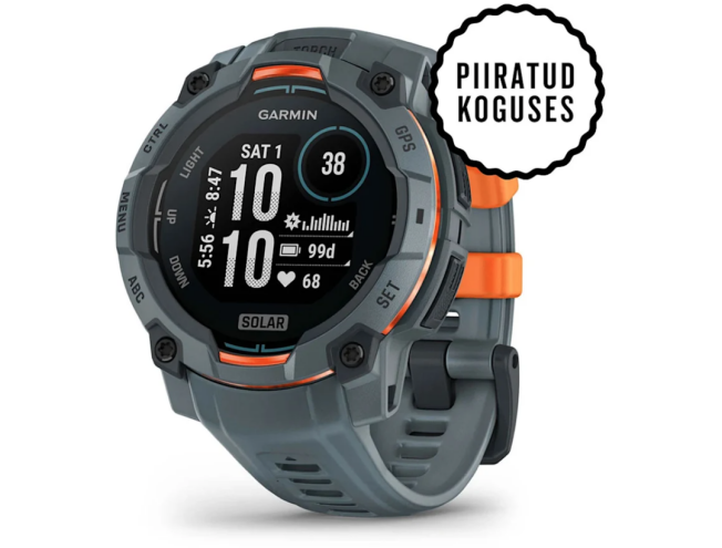 Seikluskell Garmin Instinct 3 45mm Solar Videvikutoon