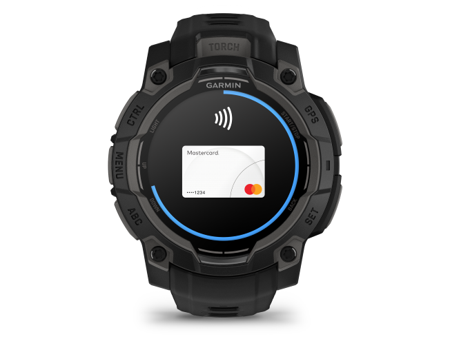 Seikluskell Garmin Instinct 3 45mm AMOLED Must