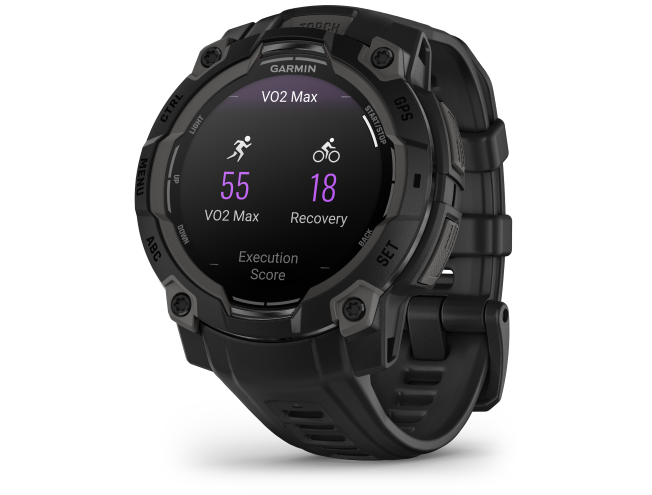 Seikluskell Garmin Instinct 3 45mm AMOLED Must