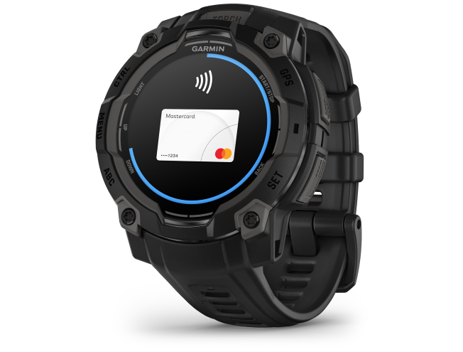 Seikluskell Garmin Instinct 3 45mm AMOLED Must