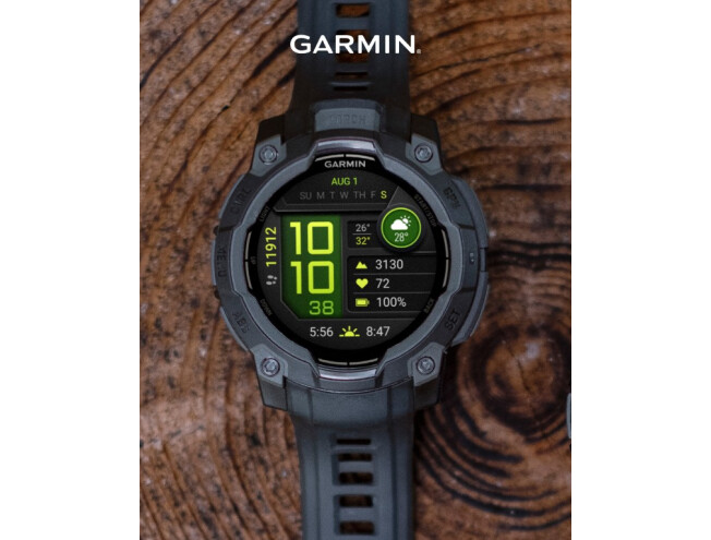 Seikluskell Garmin Instinct 3 45mm AMOLED Must