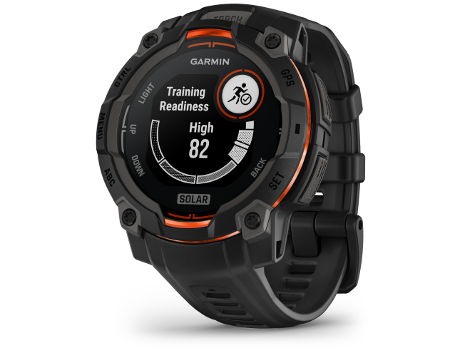 Seikluskell Garmin Instinct 3 45mm Solar Must