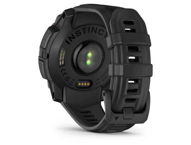 Seikluskell Garmin Instinct 3 45mm Solar Must