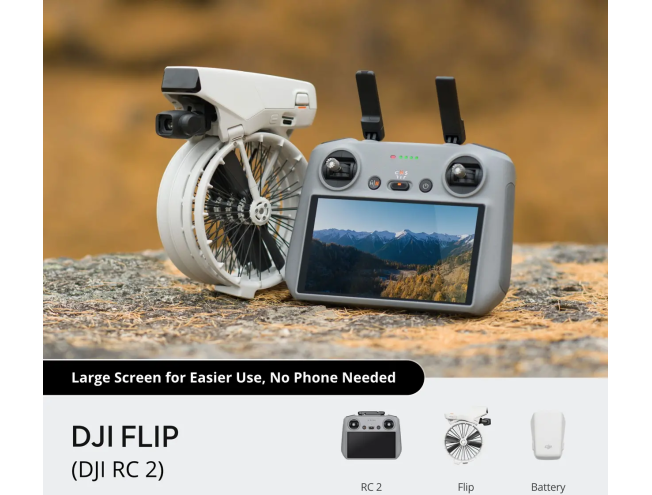 Droon DJI Flip DJI RC 2 puldiga