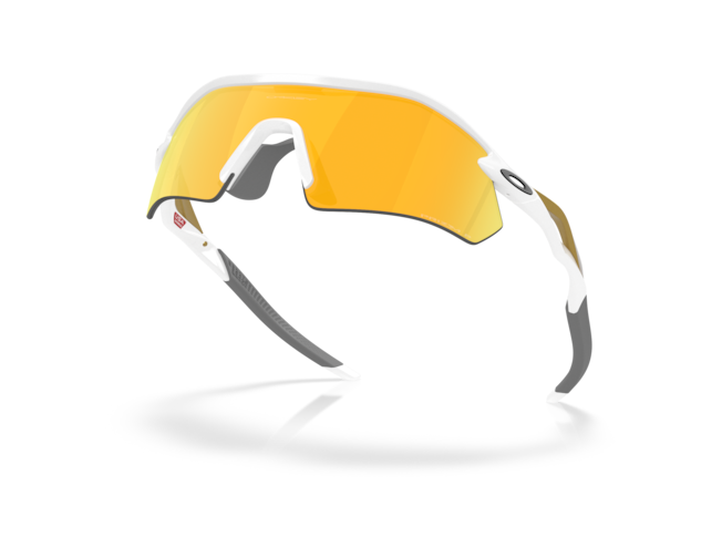 P&auml;ikeseprillid OAKLEY Radar Plate Polished White Prizm 24k Polarized
