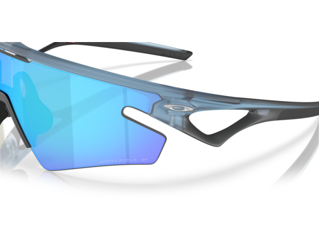 P&auml;ikeseprillid OAKLEY Sphaera Slash Matte Transparent Stonewash Prizm Sapphire Polarized
