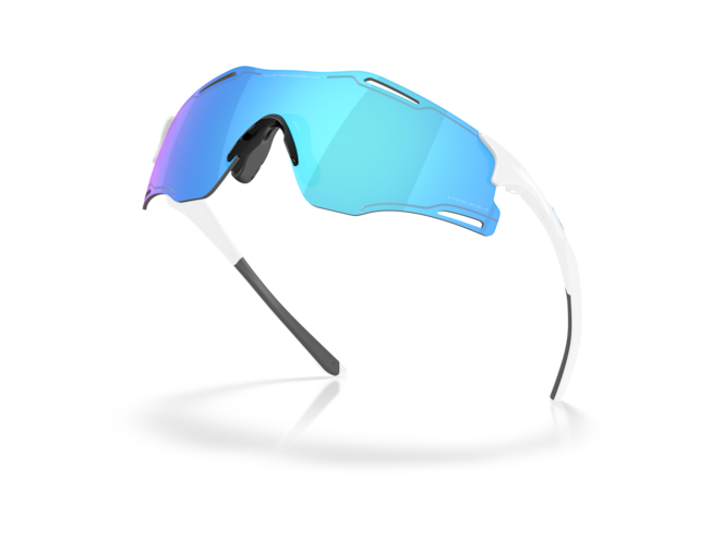 P&auml;ikeseprillid OAKLEY Cybr Zero Polished White Prizm Sapphire
