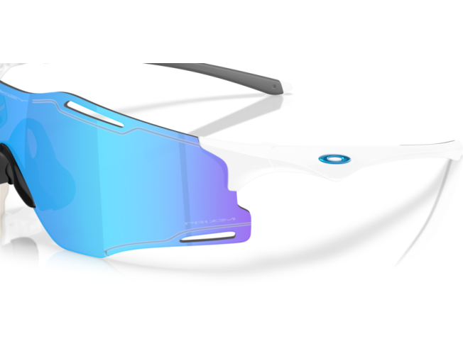 P&auml;ikeseprillid OAKLEY Cybr Zero Polished White Prizm Sapphire