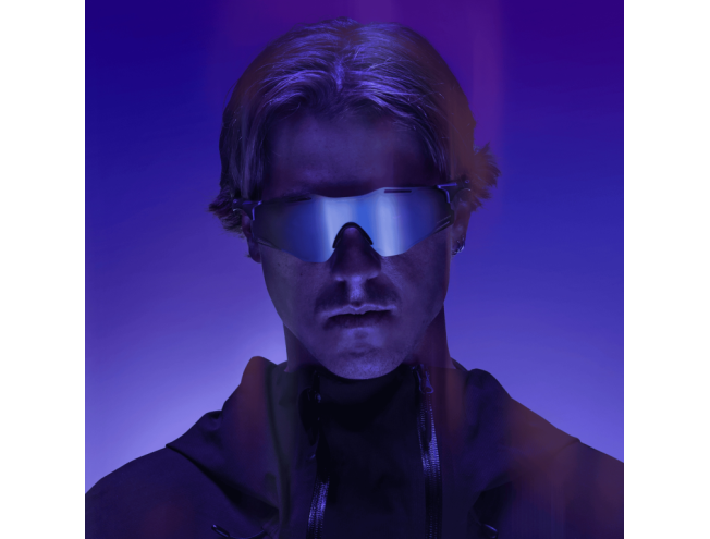 P&auml;ikeseprillid OAKLEY Cybr Zero AURA Collection - Matte Purple/Green Colorshift Prizm Black