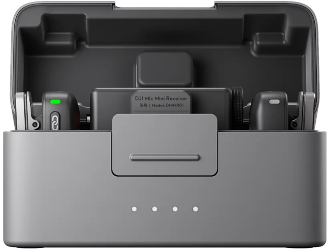 Mikrofon DJI Mic Mini 2TX + 1RX+ laadimiskarp